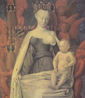 Jean Fouquet Virgin and Child (nn03)